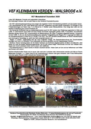 Monatsbrief 005 - Dezember 2020