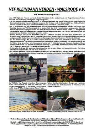 Monatsbrief 013 - August 2021