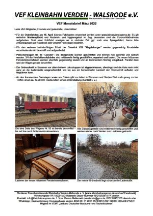 Monatsbrief 020 - März 2022
