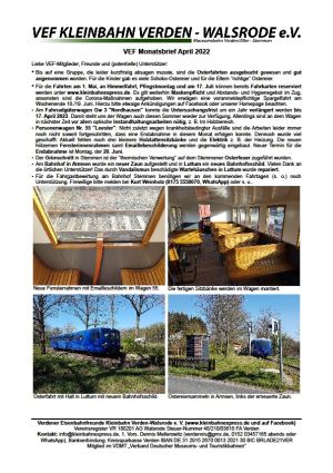 Monatsbrief 021 - April 2022