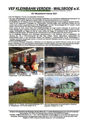 Monatsbrief 031 - Februar 2023